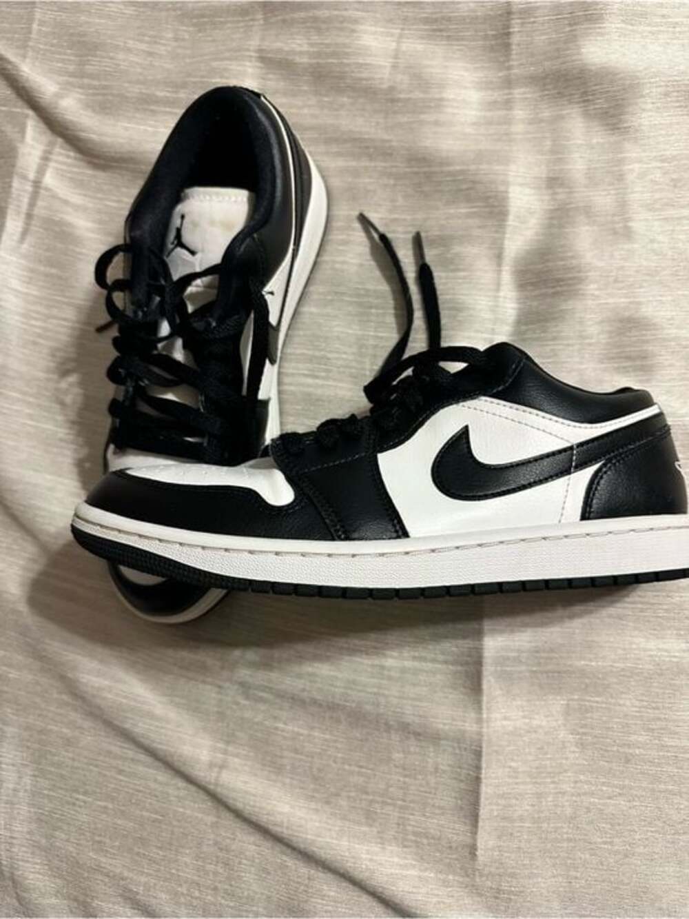 Nike Black and White Low-Top Sneakers